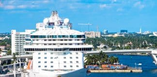 Princess cruise ship at Port Everglades