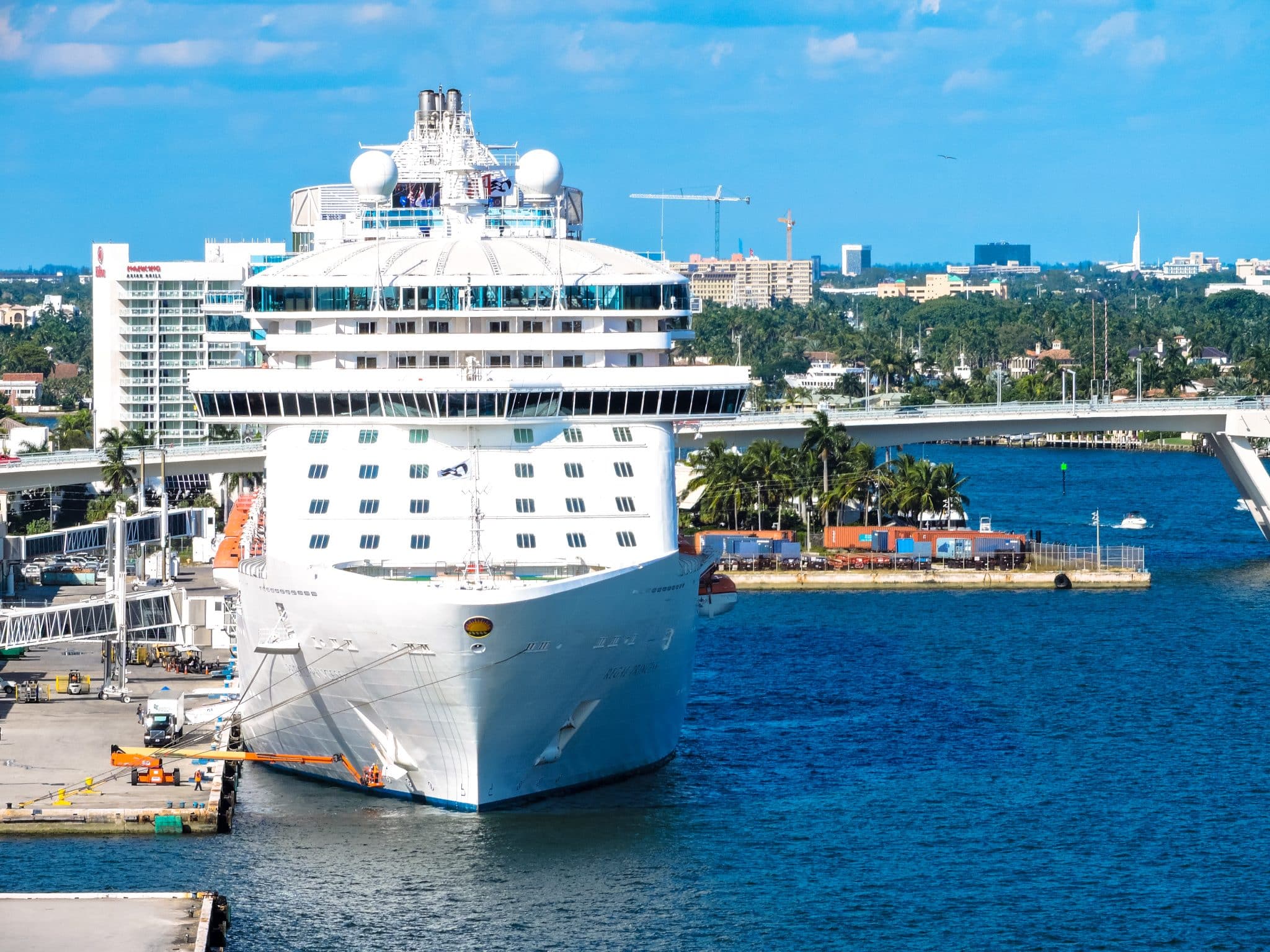 Princess cruise ship at Port Everglades