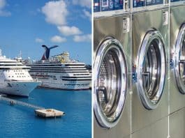 Which cruise ships have laundry rooms?