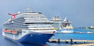 cruise port in Cozumel, Mexico