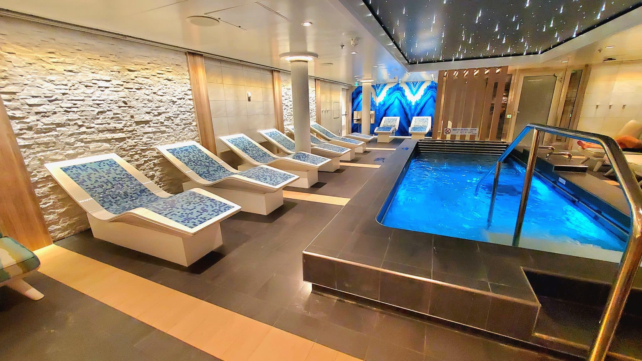 Thermal suite on Carnival Celebration