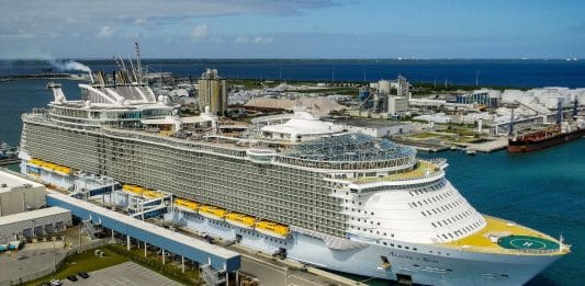 Allure of the Seas in Port Canaveral
