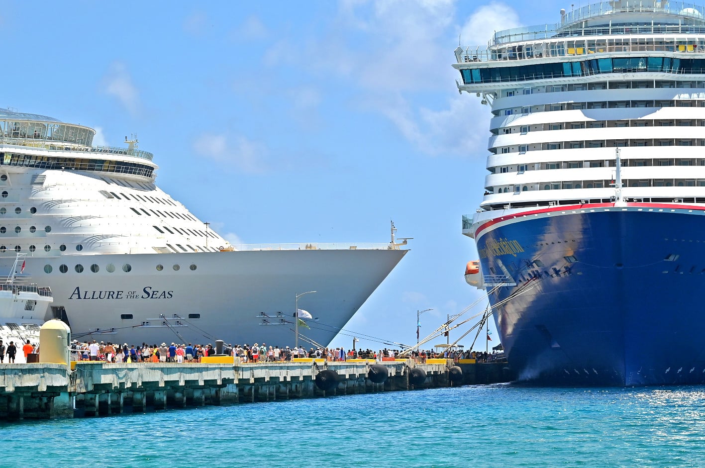 Carnival and Royal Caribbean compared