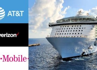 Compare cell phone plans on a cruise