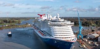 Carnival’s Newest Cruise Ship Arrives in the U.S. for the First Time
