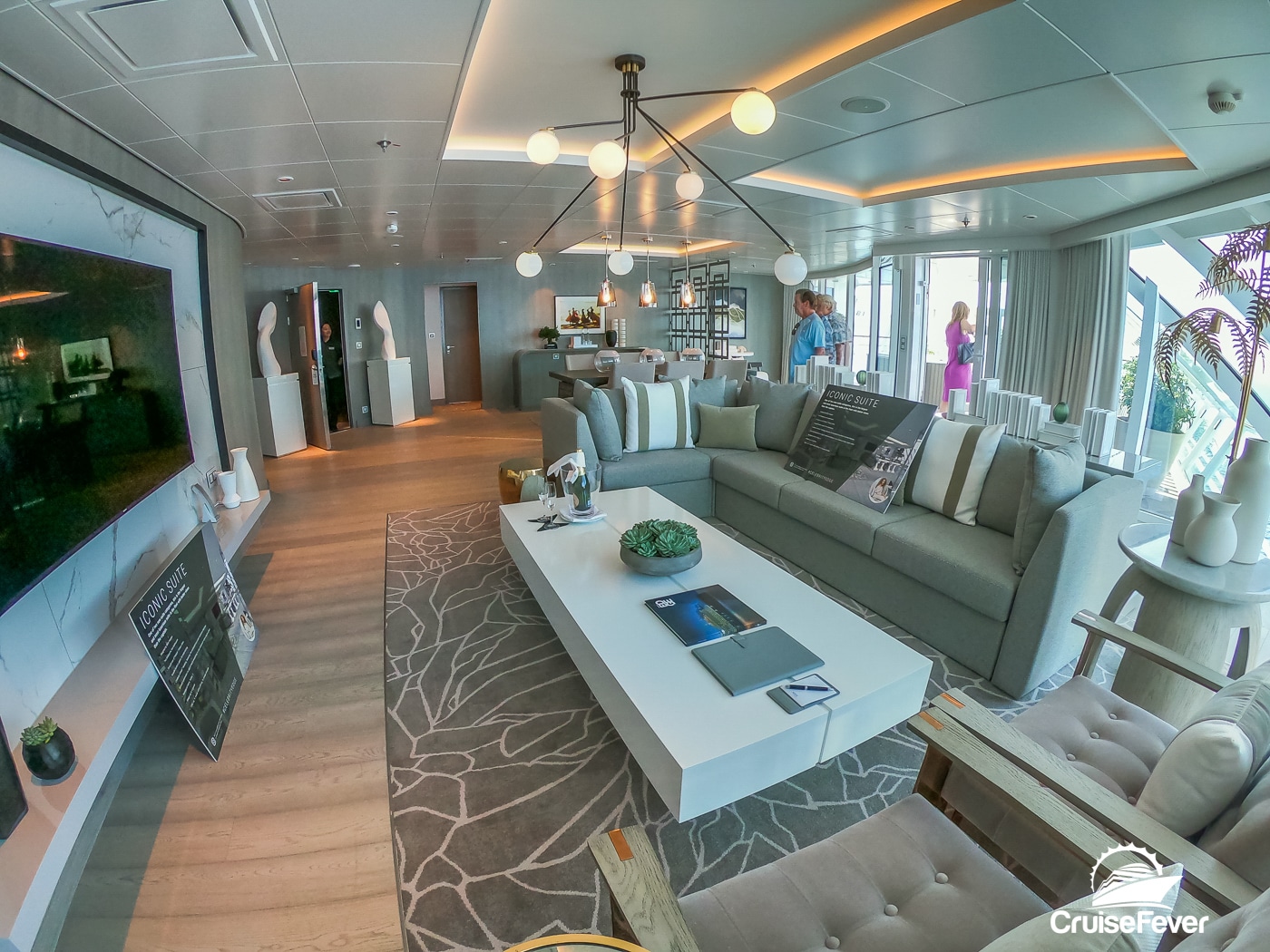 Iconic Suite on Celebrity Edge-class ships