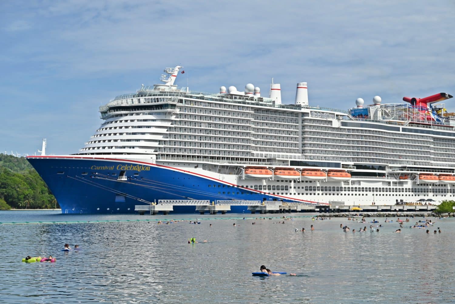Carnival Cruise Line Celebration in Mahogany Bay