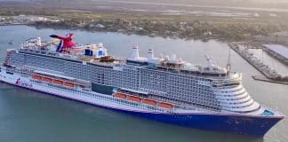 Carnival Cruise Line’s Latest Ship Departs on Maiden Voyage Carnival's new ship