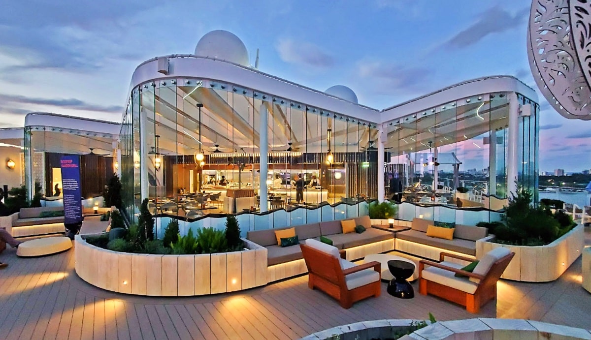 Rooftop Garden Grill on Celebrity Ascent