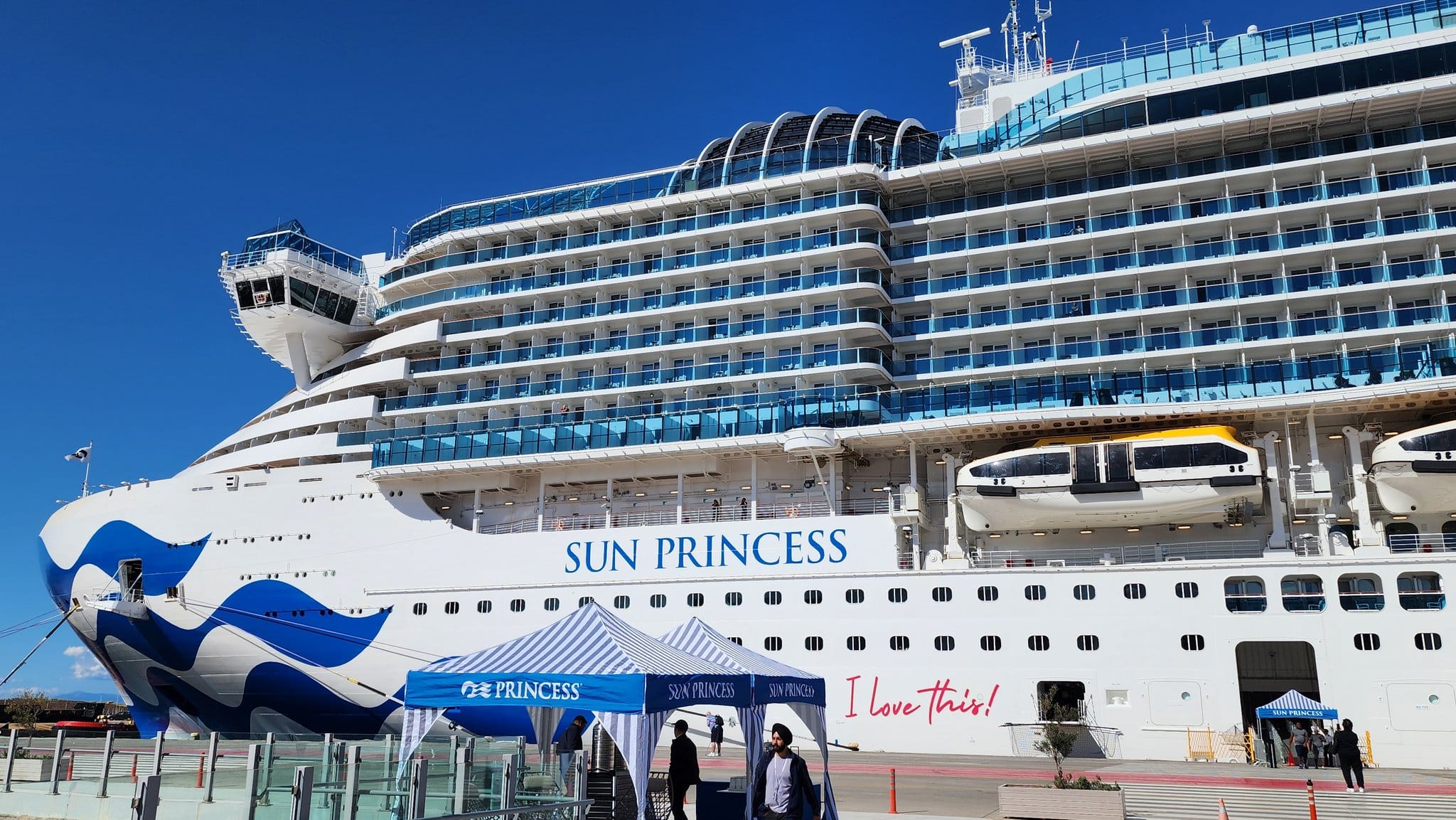 Sun Princess cruise ship