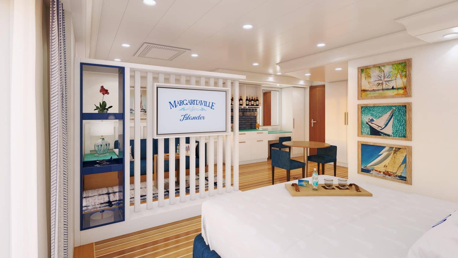 First Look at Staterooms on Margaritaville's New Cruise Ship, Islander