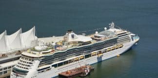 radiance of the seas in Vancouver