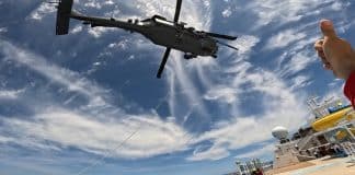 Air Force makes daring rescue at sea on Carnival Venezia