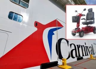 Carnival addresses mobility scooter concerns on ships