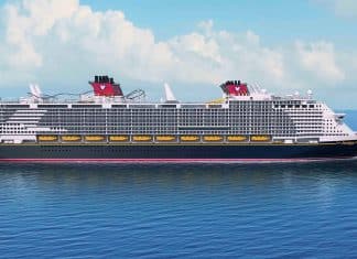 Disney Adventure cruise ship