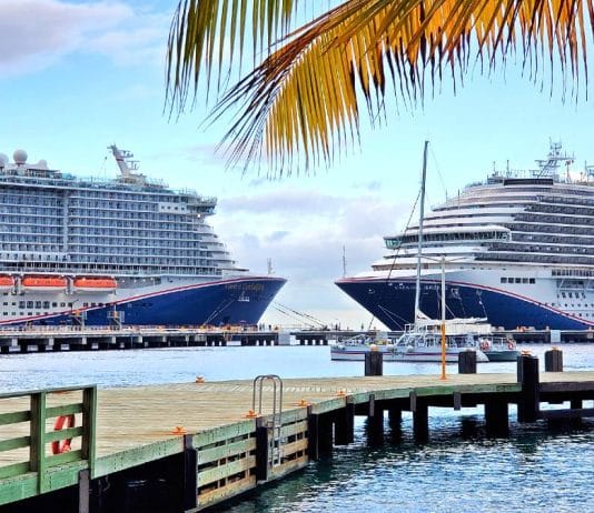 Carnival cruise ships in Costa Maya port