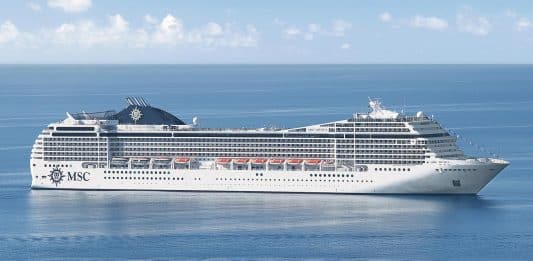 MSC Cruise Ship Rescues Eight Men from North Africa Stranded in Boat msc musica