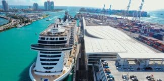 MSC cruise terminal in Miami