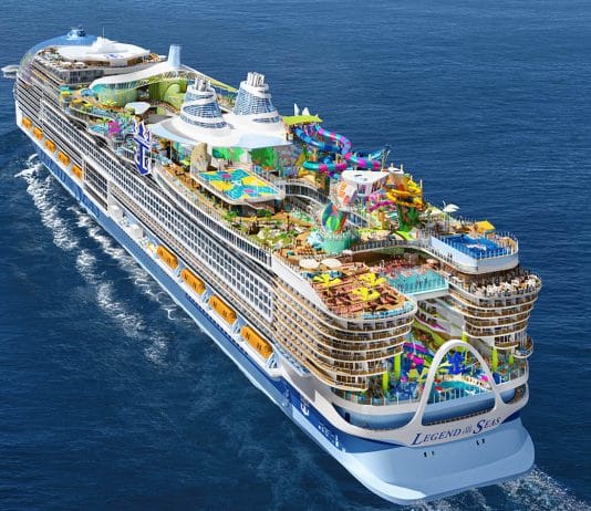 Legend of the Seas, Royal Caribbean's 3rd Icon class ship