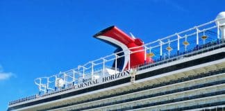 Carnival Horizon in port