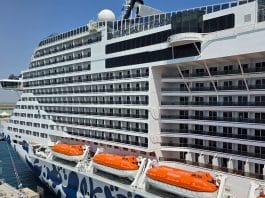 MSC Cruise Ship Euribia