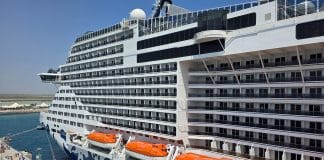 MSC Cruise Ship Euribia