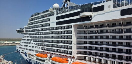 MSC Cruise Ship Euribia