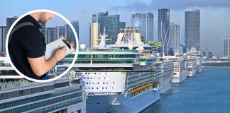 Cruise ship inspection scores