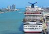 Carnival cruise ship in Miami