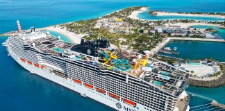 MSC World America in Ocean Cay