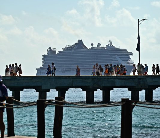 5 Caribbean Cruise Ports That Some Say Are Overrated (And Why) Costa Maya cruise port pier with MSC cruise ship in background