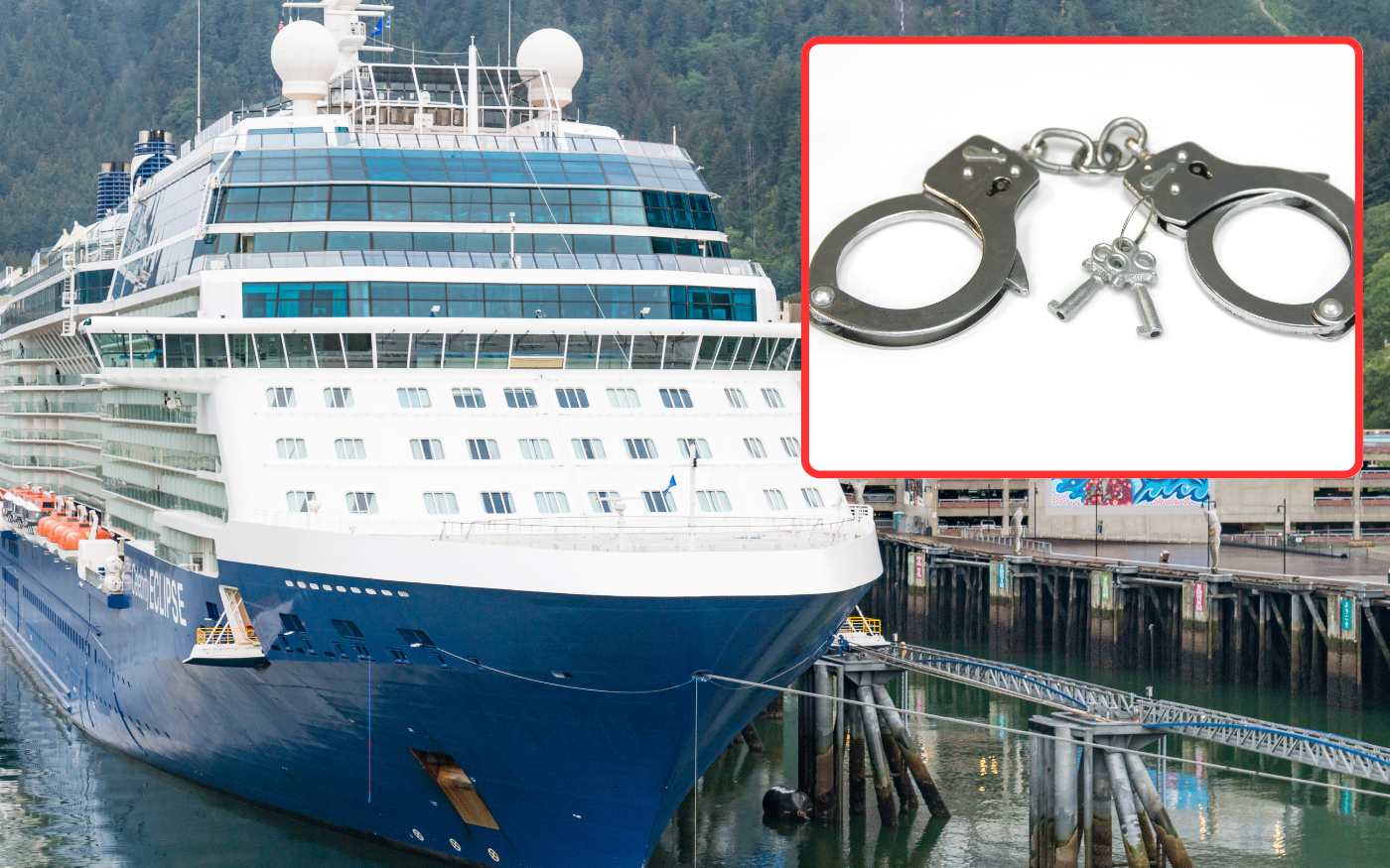 Woman arrested trying to board ship in Alaska