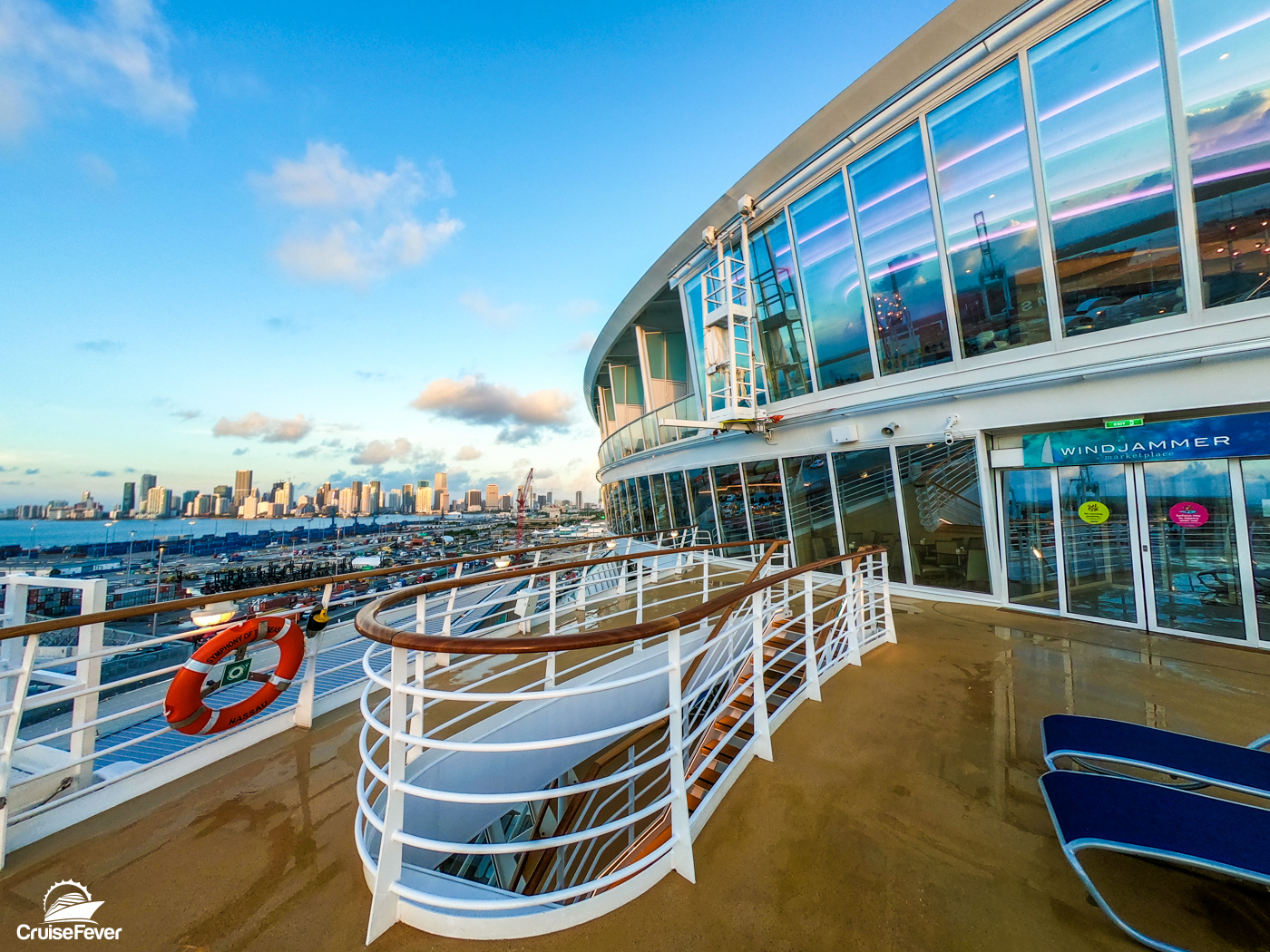 Symphony of the seas windows
