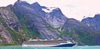 Carnival cruise ship legend in Alaska