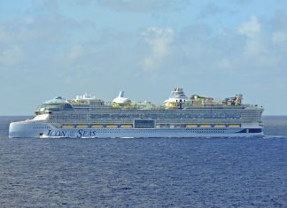 Icon of Seas in open ocean