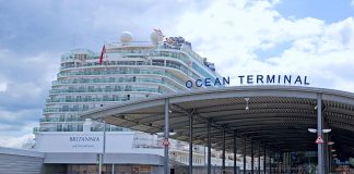 P&O Britannia cruise ship Southampton