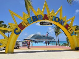 Celebration Key, Carnival's new port in The Bahamas