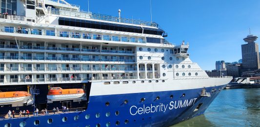 Celebrity Summit leaving Vancouver and heading to Alaska