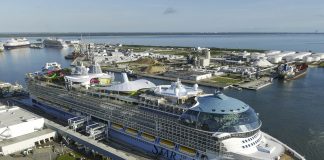 star of the seas at Port Canaveral