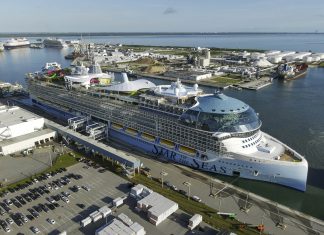 star of the seas at Port Canaveral