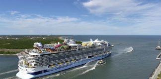 Star of the Seas Departs Port Canaveral on Maiden Voyage Star of the Seas departs Port Canaveral on maiden voyage