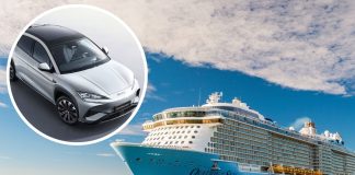 Royal Caribbean partership with BYD for car giveaway