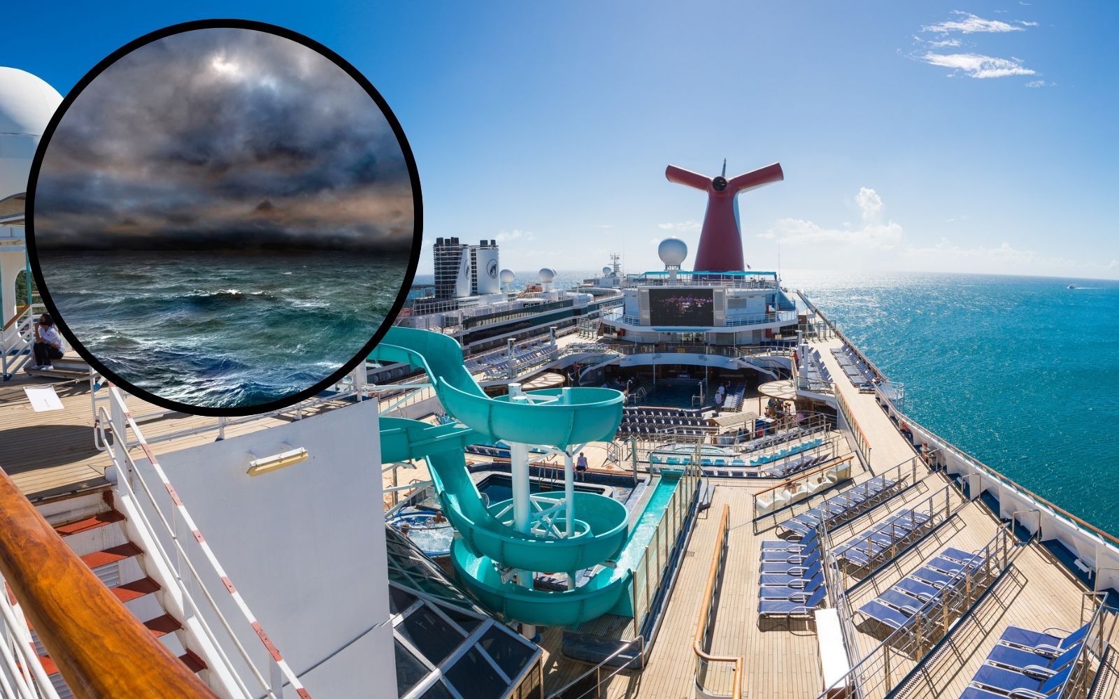 Carnival Panorama storm