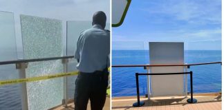Glass Panel Shatters on Royal Caribbean’s New Ship, Star of the Seas star of the seas repairs