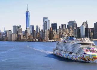 Norwegian’s Newest Cruise Ship Completes First Cruise from New York City NCL Aqua NYC