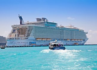 oasis of the Seas docked