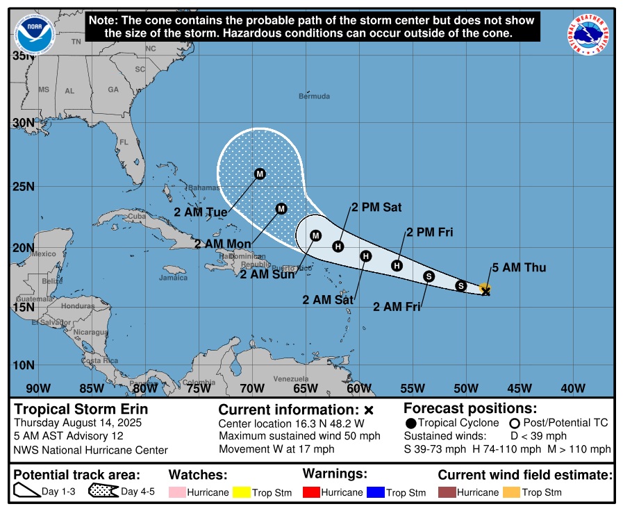 Tropical Storm Erin