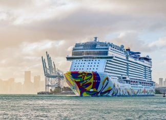 Norwegian Cruise Line to Charge Guests for No-Show Dining Reservations Norwegian Encore cruise ship Miami