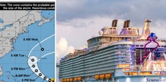 Cruise ships rerouted due to hurricane Humberto