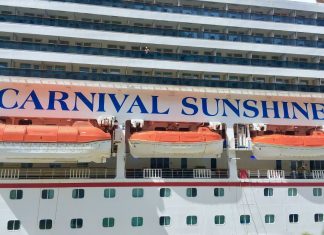 Carnival Sunshine lifeboats muster